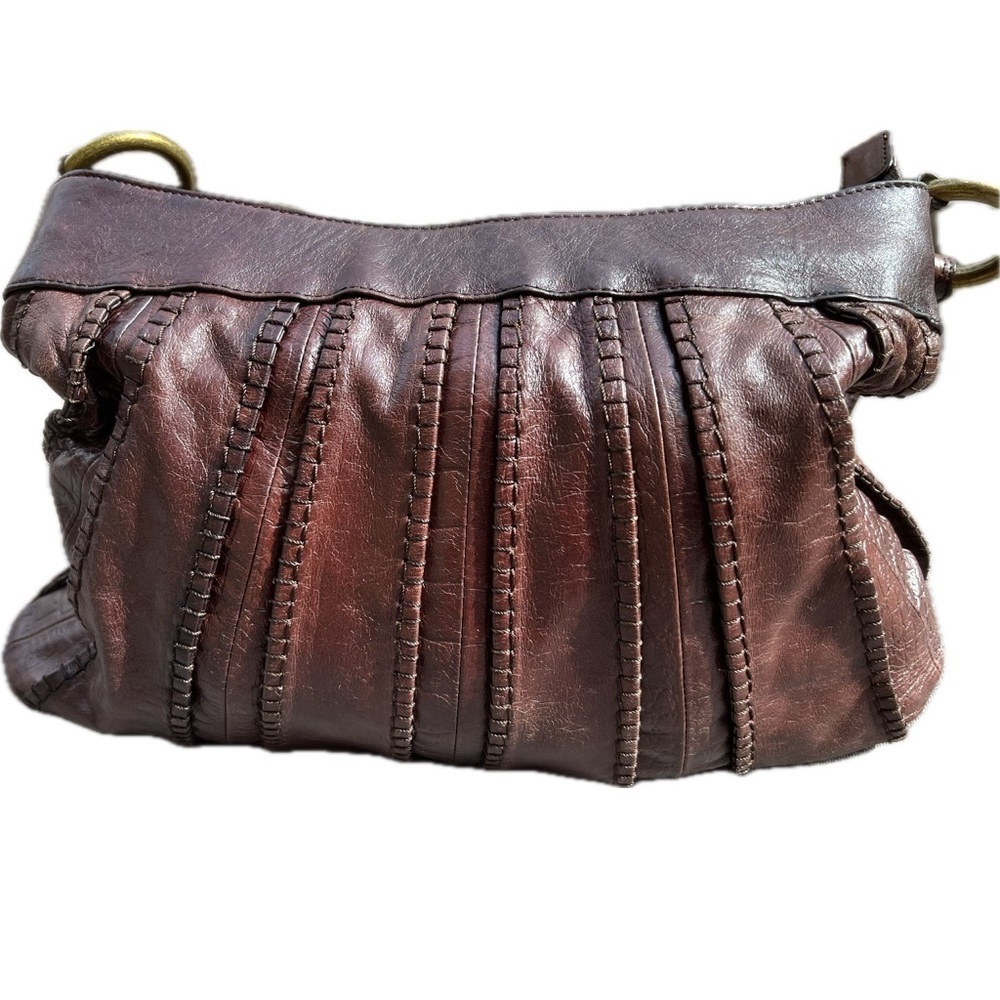 Hobo International Pleated Leather Bag